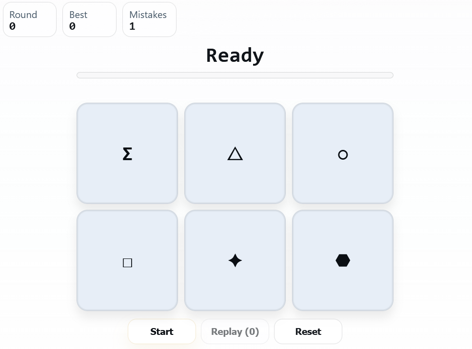 MemoryGlyph screenshot